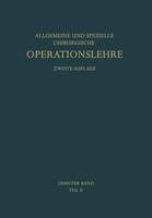 Die Operationen an den Extremitäten