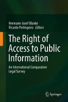 The Right of Access to Public Information