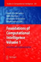 Foundations of Computational Intelligence