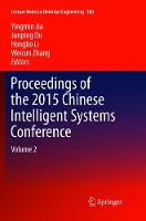 Proceedings of the 2015 Chinese Intelligent Systems Conference