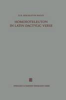Homoeoteleuton in Latin dactylic verse