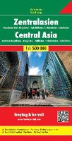 Central Asia - Kazakhstan South - Kyrgyzstan - Tajikistan - Turkmenistan - Uzbekistan Road Map 1:1 500 000