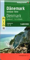 Denmark - Greenland - Faroe Islands Road Map 1:400,000