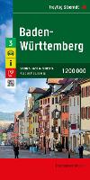 Baden-Wuttemberg Road and Leisure Map