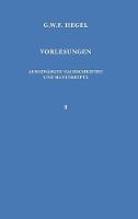 Vorlesungen. Ausgewählte Nachschriften und Manuskripte / Vorlesungen über die Geschichte der Philosophie