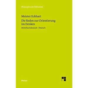 Die Reden zur Orientierung im Denken: Die rede der unterscheidunge