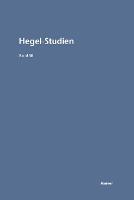Hegel-Studien Band 38
