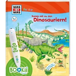 BOOKii® WAS IST WAS Junior Komm mit zu den Dinosauriern!