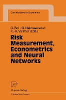 Risk Measurement, Econometrics and Neural Networks