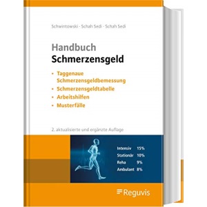 Handbuch Schmerzensgeld: Taggenaue Schmerzensgeldbemessung - Schmerzensgeldtabelle - Arbeitshilfen - Musterfälle