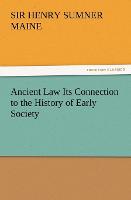Ancient Law Its Connection to the History of Early Society