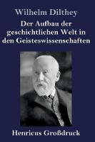 Der Aufbau der geschichtlichen Welt in den Geisteswissenschaften (Großdruck)