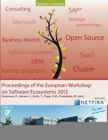 Proceedings of European Workshop on Software Ecosystems