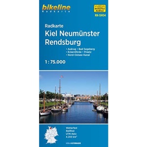 Kiel Neumünster Rendesburg cycling map