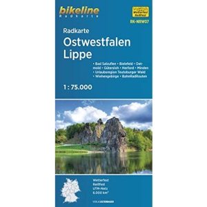 Ostwestfalen Lippe cycle map