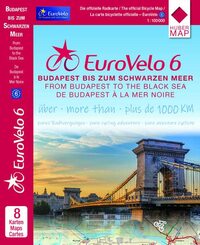Eurovelo 6 Danube: Budapest - Black Sea pack of maps