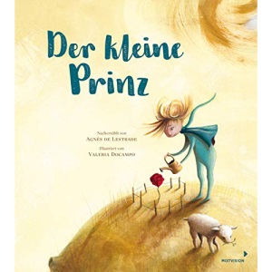Der kleine Prinz: Träumerisches Bilderbuch ab 3 Jahren nach Antoine de Saint-Exupéry kindgerecht nacherzählt und neu illustriert