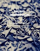 Blank Sheet Music Notebook