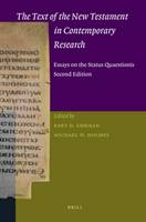 The Text of the New Testament in Contemporary Research