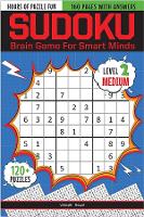 Sudoku - Brain Games for Smart Minds Level 2 Medium Brain Booster Puzzles for Kids, 120+ Fun Games