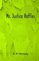 Mr. Justice Raffles