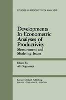 Developments in Econometric Analyses of Productivity