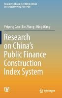 Research on China’s Public Finance Construction Index System