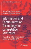 Information and Communication Technology for Competitive Strategies