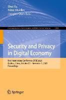 Security and Privacy in Digital Economy