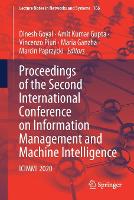 Proceedings of the Second International Conference on Information Management and Machine Intelligence