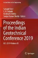 Proceedings of the Indian Geotechnical Conference 2019