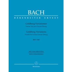 Goldberg Variations BWV 988 (Piano with fingerings): Vierter Teil der Clavier-Übung