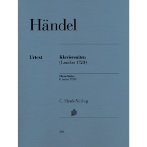 Piano Suites (London 1720) - piano - (HN 336): Instrumentation: Piano solo