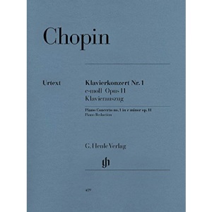 Concerto for Piano and Orchestra No. 1 e minor op. 11 - piano and orchestra - piano reduction for 2 pianos - (HN 419): Instrumentation: 2 Pianos, 4-hands, Piano Concertos