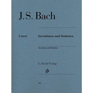 Inventions and Sinfonias - Piano - Urtext Edition / revised edition - HN 589
