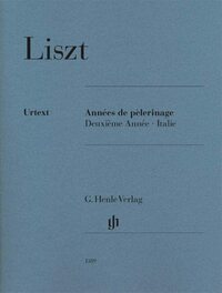 Années de pèlerinage, Deuxième Année - Italie: Instrumentation: Piano solo