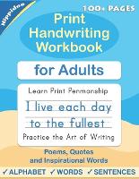 Print Handwriting Workbook for Adults